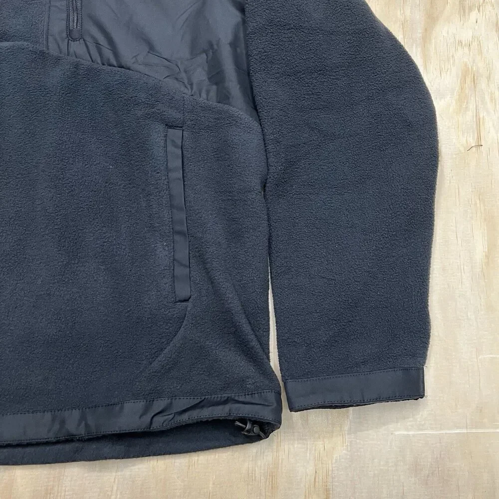 NEW Under Armour Hoodie Mens Fleece Microfleece Pullover LG Black 1378981-001